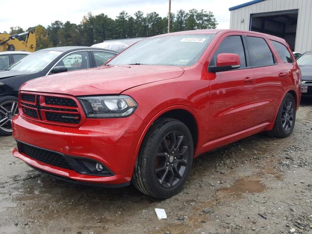 1C4SDHCT4FC242671 - 2015 DODGE DURANGO R/ RED photo 2