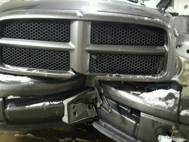 1D7HU18N92J153573 - 2002 DODGE RAM 1500 GRAY photo 7