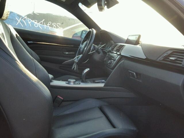 WBA3N3C56EF712117 - 2014 BMW 428 I BLACK photo 5