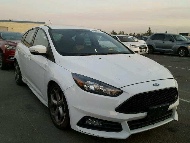 1FADP3L93HL263656 - 2017 FORD FOCUS ST WHITE photo 1