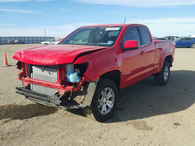 1GCHSCEA6H1246198 - 2017 CHEVROLET COLORADO L RED photo 2