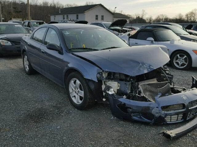 1B3EL46X13N536733 - 2003 DODGE STRATUS SE BLUE photo 1