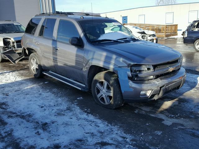 1GNDT13SX52287331 - 2005 CHEVROLET TRAILBLAZE GRAY photo 1