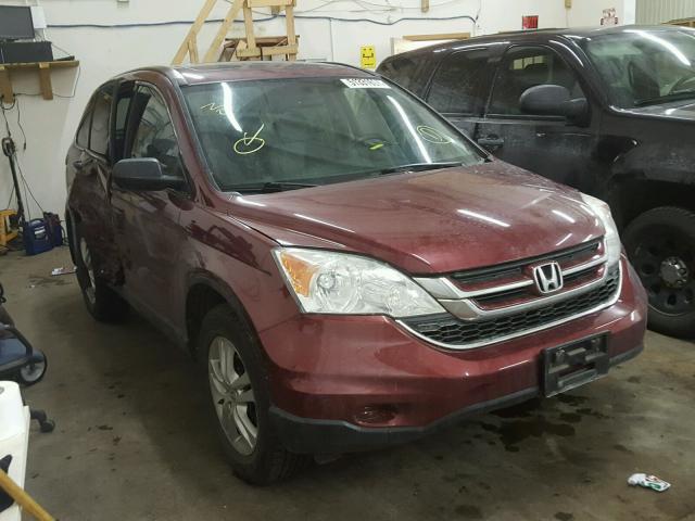 5J6RE4H57BL018233 - 2011 HONDA CR-V EX MAROON photo 1