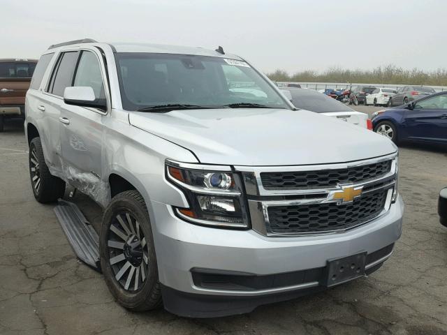 1GNSKBKC3FR283723 - 2015 CHEVROLET TAHOE K150 SILVER photo 1