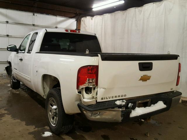 1GCRCSEA5CZ332611 - 2012 CHEVROLET SILVERADO WHITE photo 3