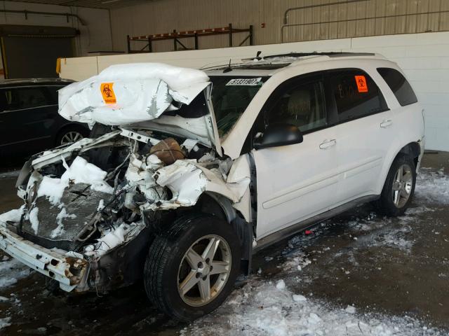 2CNDL73F056135216 - 2005 CHEVROLET EQUINOX LT SILVER photo 2