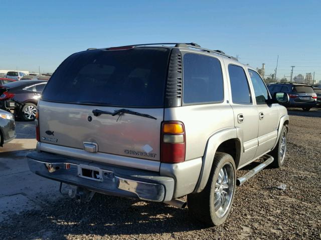 1GNEK13TXYJ146270 - 2000 CHEVROLET TAHOE K150 BEIGE photo 4