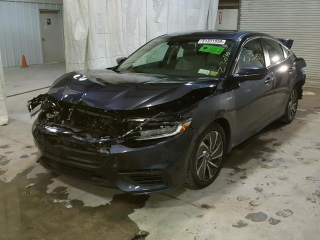 19XZE4F9XKE006209 - 2019 HONDA INSIGHT TO BLUE photo 2