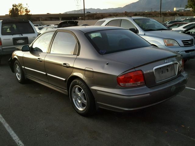 KMHWF35H93A838675 - 2003 HYUNDAI SONATA GLS GRAY photo 3