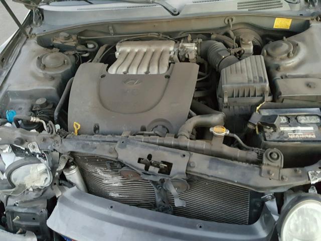 KMHWF35H93A838675 - 2003 HYUNDAI SONATA GLS GRAY photo 7