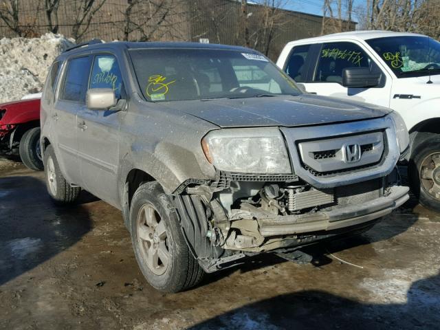 5FNYF4H50AB016498 - 2010 HONDA PILOT EXL BEIGE photo 1