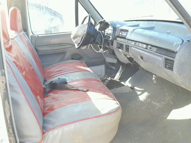 1FTEF15Y9TLB06586 - 1996 FORD F150 WHITE photo 5