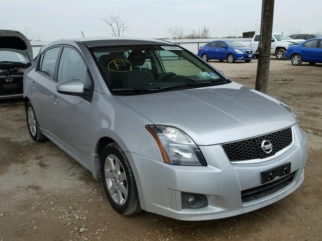 3N1AB6AP1AL727426 - 2010 NISSAN SENTRA 2.0 SILVER photo 1