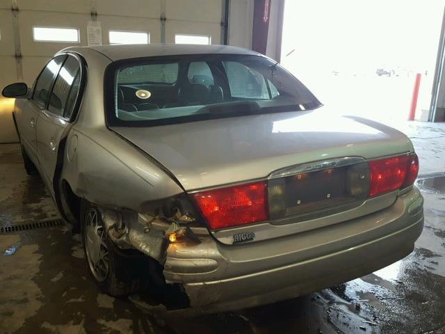 1G4HR54KXYU355601 - 2000 BUICK LESABRE LI SILVER photo 3