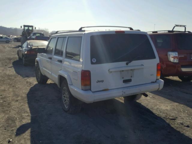 1J4FJ78SXVL601079 - 1997 JEEP CHEROKEE C WHITE photo 3