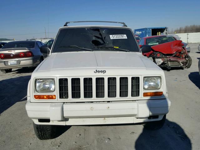 1J4FJ78SXVL601079 - 1997 JEEP CHEROKEE C WHITE photo 7