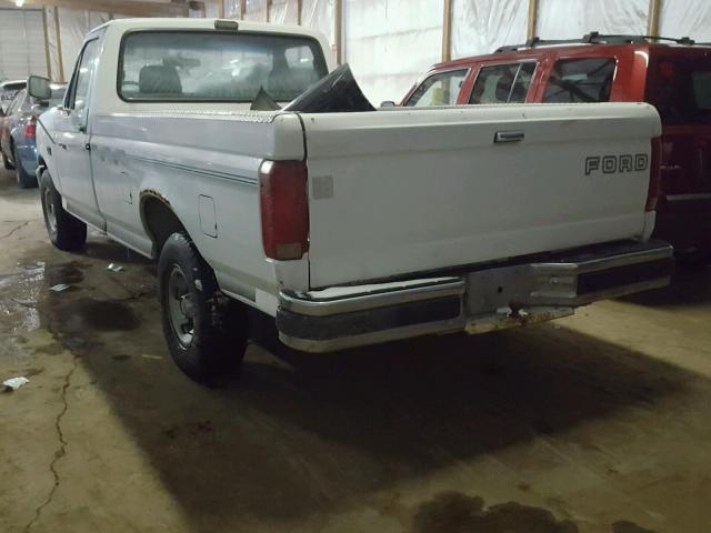 2FTDF15Y0NCA55567 - 1992 FORD F150 WHITE photo 3