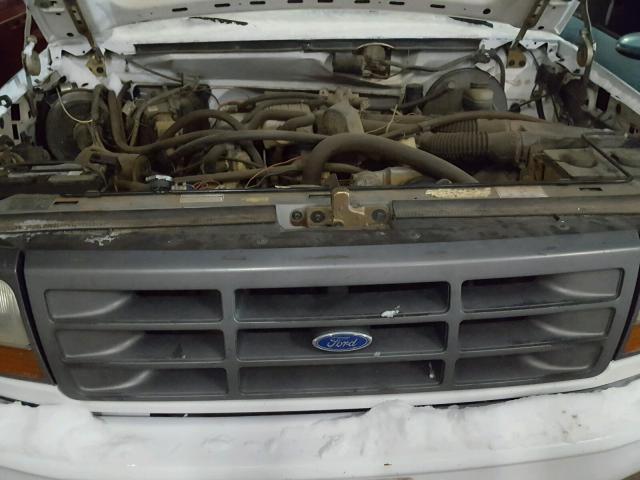 2FTDF15Y0NCA55567 - 1992 FORD F150 WHITE photo 7