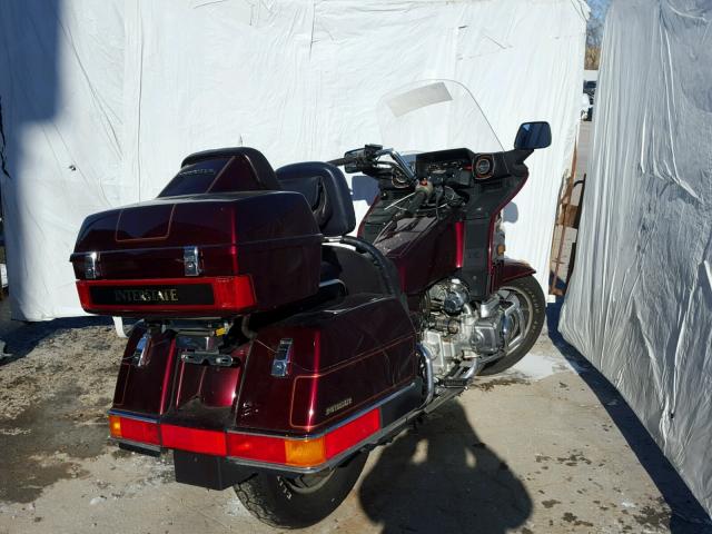 1HFSC1410FA124352 - 1985 HONDA GL1200 I RED photo 4