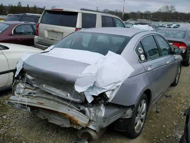 1HGCP2F78AA108890 - 2010 HONDA ACCORD EX SILVER photo 4