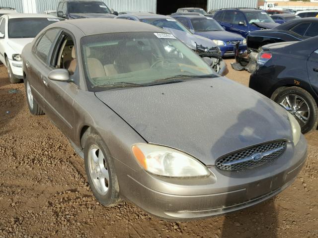 1FAHP55U32G249948 - 2002 FORD TAURUS SES GRAY photo 1