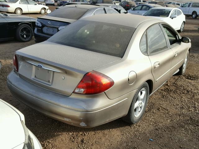 1FAHP55U32G249948 - 2002 FORD TAURUS SES GRAY photo 4