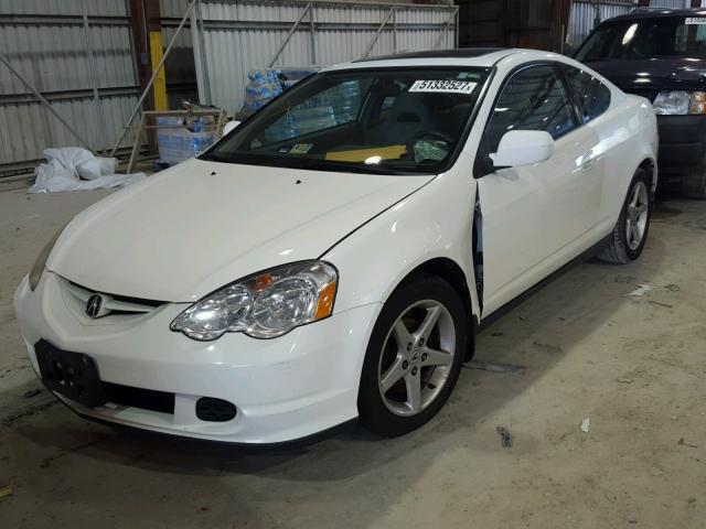 JH4DC54892C039630 - 2002 ACURA RSX WHITE photo 2