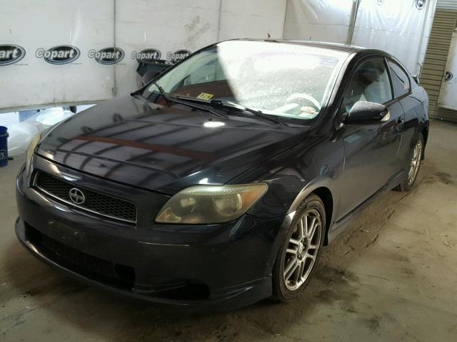 JTKDE177X60108249 - 2006 TOYOTA SCION TC BLACK photo 2