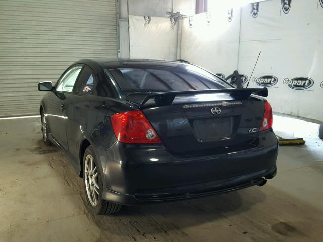 JTKDE177X60108249 - 2006 TOYOTA SCION TC BLACK photo 3