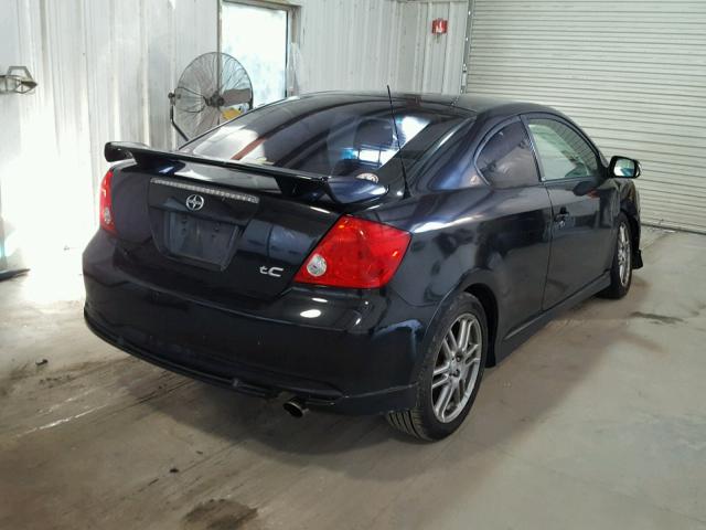 JTKDE177X60108249 - 2006 TOYOTA SCION TC BLACK photo 4