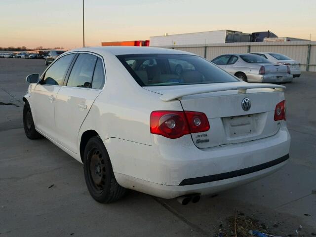 3VWRF71K76M709560 - 2006 VOLKSWAGEN JETTA 2.5 WHITE photo 3