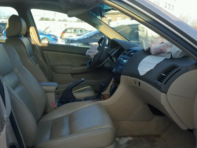 1HGCM66544A064485 - 2004 HONDA ACCORD EX TAN photo 5