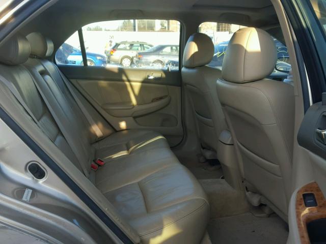 1HGCM66544A064485 - 2004 HONDA ACCORD EX TAN photo 6