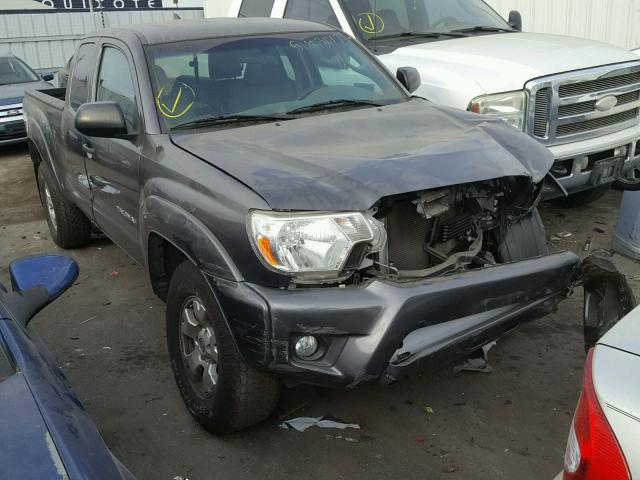 5TFTU4GN2EX052304 - 2014 TOYOTA TACOMA PRE GRAY photo 1