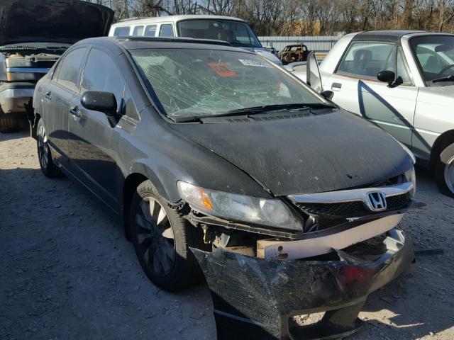 19XFA1F93BE010423 - 2011 HONDA CIVIC EXL 黑色 照片 1