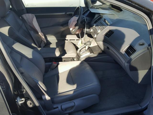 19XFA1F93BE010423 - 2011 HONDA CIVIC EXL 黑色 照片 5