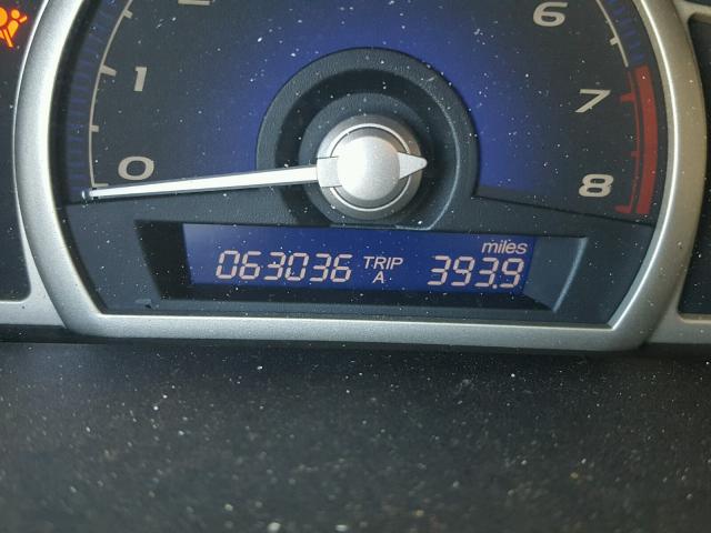 19XFA1F93BE010423 - 2011 HONDA CIVIC EXL 黑色 照片 8