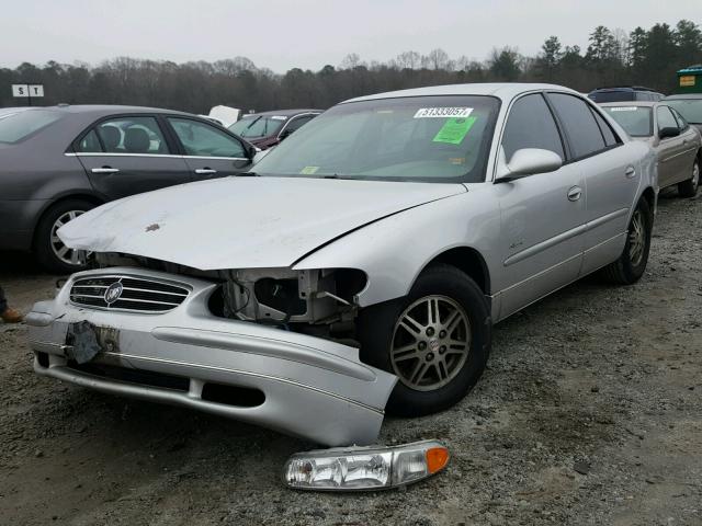 2G4WB52K8Y1280360 - 2000 BUICK REGAL LS GRAY photo 2