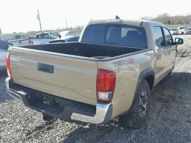 5TFCZ5AN6HX076786 - 2017 TOYOTA TACOMA DOU TAN photo 4