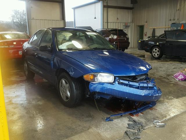 1G1JC52F037120413 - 2003 CHEVROLET CAVALIER BLUE photo 1