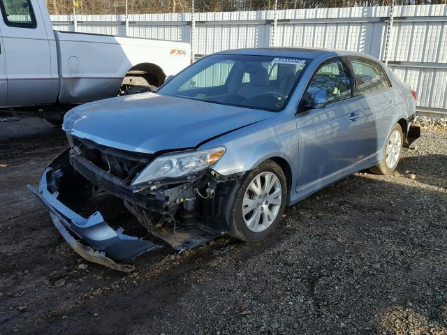 4T1BK3DB8BU389073 - 2011 TOYOTA AVALON BAS BLUE photo 2