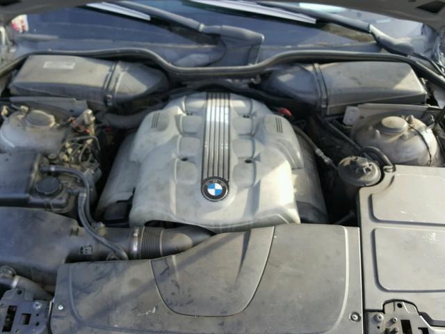 WBAGL63525DP76188 - 2005 BMW 745 I GRAY photo 7