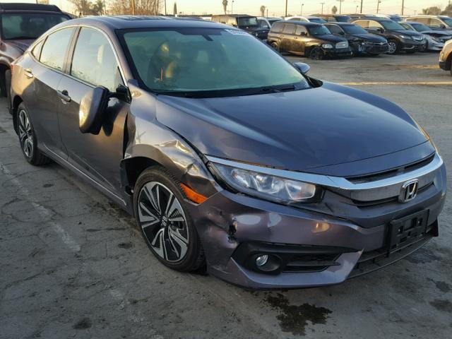 2HGFC1F33GH638985 - 2016 HONDA CIVIC EX CHARCOAL photo 1