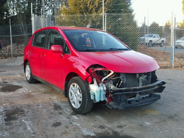 3N1BC1CPXCK246116 - 2012 NISSAN VERSA S RED photo 1