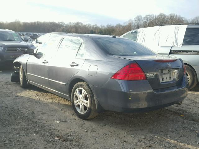 1HGCM56877A079569 - 2007 HONDA ACCORD EX GRAY photo 3