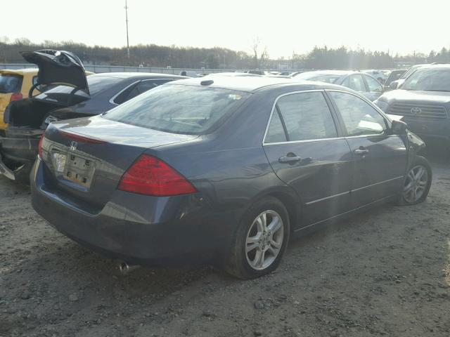 1HGCM56877A079569 - 2007 HONDA ACCORD EX GRAY photo 4