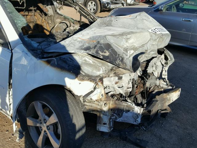 1G1ZC5E04CF390387 - 2012 CHEVROLET MALIBU 1LT 白色 照片 9