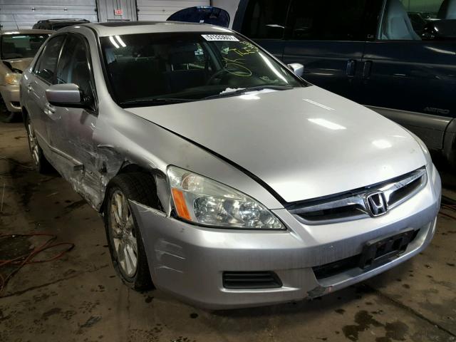 1HGCM66366A028833 - 2006 HONDA ACCORD LX SILVER photo 1