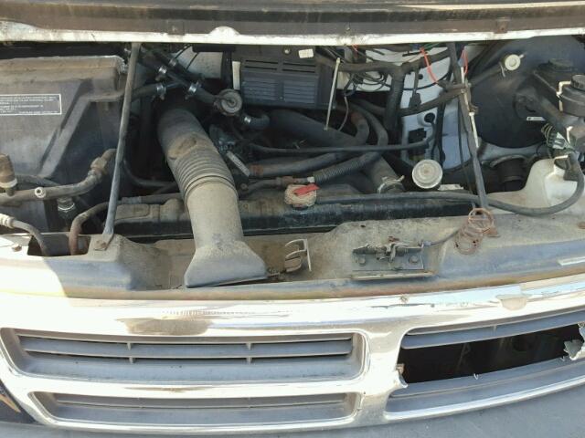 2B5WB35Z1RK577721 - 1994 DODGE RAM WAGON BLUE photo 7